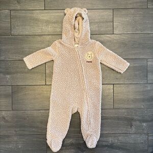 Disney Cream Sherpa One Piece Footie